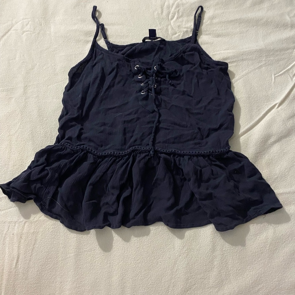 American Eagle Tie Up Blouse